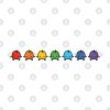 Rainbow Junimo Stardew Valley Throw Pillow Official Stardew Valley Merch