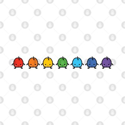 Rainbow Junimo Stardew Valley Throw Pillow Official Stardew Valley Merch