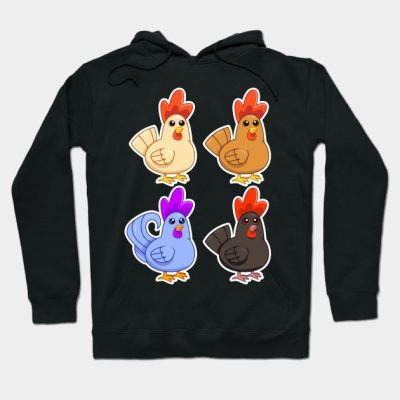 Stardew Valley Chickens Hoodie Official Stardew Valley Merch