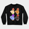 Stardew Valley Chickens Crewneck Sweatshirt Official Stardew Valley Merch