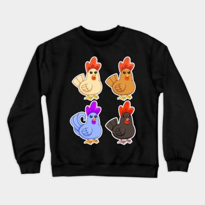 Stardew Valley Chickens Crewneck Sweatshirt Official Stardew Valley Merch
