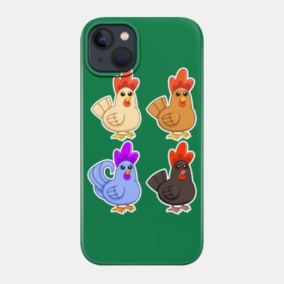 Stardew Valley Chickens Phone Case Official Stardew Valley Merch