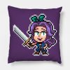 Abigail Pixel Throw Pillow Official Stardew Valley Merch