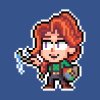Leah Pixel Tote Official Stardew Valley Merch