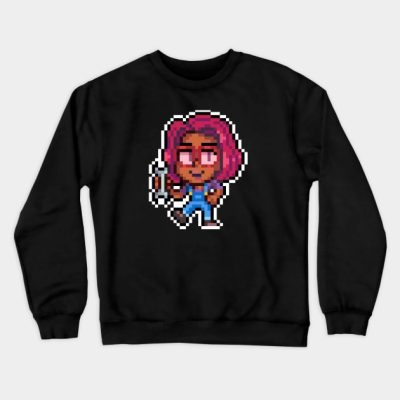 Maru Pixel Crewneck Sweatshirt Official Stardew Valley Merch