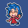 Emily Pixel Throw Pillow Official Stardew Valley Merch