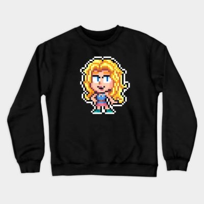 Haley Pixel Crewneck Sweatshirt Official Stardew Valley Merch
