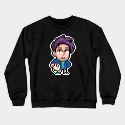 Shane Pixel Crewneck Sweatshirt Official Stardew Valley Merch