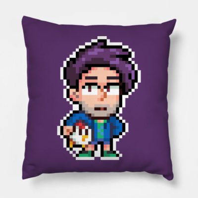 Shane Pixel Throw Pillow Official Stardew Valley Merch