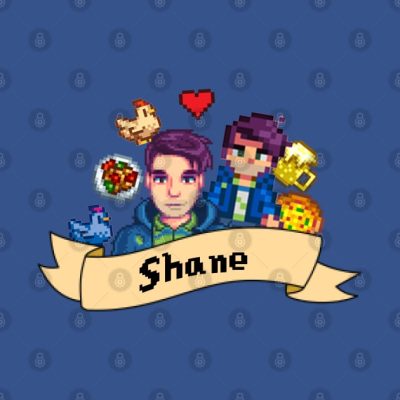 Shane Stardew Valley Throw Pillow Official Stardew Valley Merch