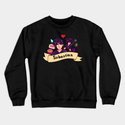 Sebastian Stardew Valley Crewneck Sweatshirt Official Stardew Valley Merch