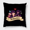 Sebastian Stardew Valley Throw Pillow Official Stardew Valley Merch