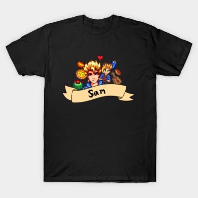 Sam Stardew Valley T-Shirt Official Stardew Valley Merch