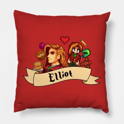 Elliot Stardew Valley Throw Pillow Official Stardew Valley Merch