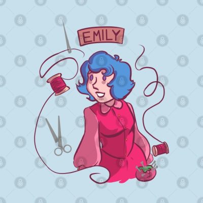 Emily Throw Pillow Official Stardew Valley Merch