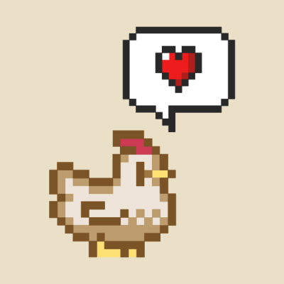 Cute Chicken 1 Phone Case Official Stardew Valley Merch