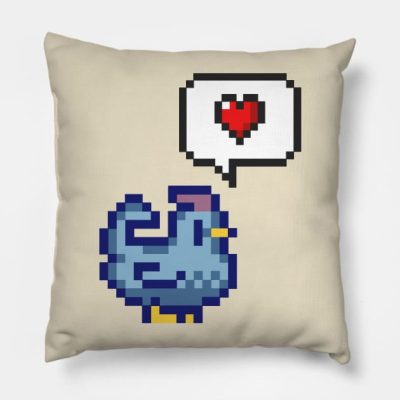 Cute Chicken 3 Throw Pillow Official Stardew Valley Merch