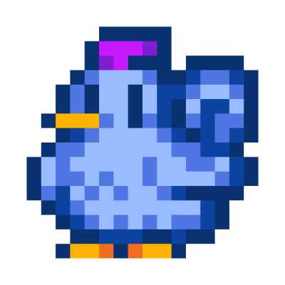 Blue Chicken Phone Case Official Stardew Valley Merch