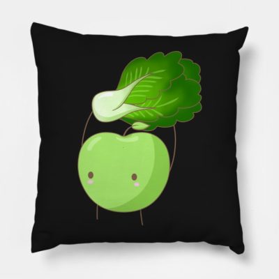 Stardew Valley Bok Choy Junimo Throw Pillow Official Stardew Valley Merch