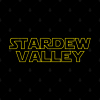 Stardew Wars Stardew Valley Parody Logo Throw Pillow Official Stardew Valley Merch