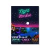 Poster Acara Stardew Lembah Nordic Lukisan Kanvas Bunga Menari Pasar Malam Abstrak Gambar Seni Dinding Dekorasi 1 - Stardew Valley Store