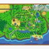 Stardew Valley Map Tapestry Official Stardew Valley Merch