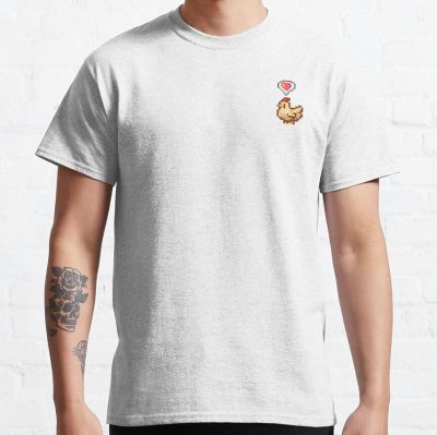 Stardew Valley Happy White Chicken T-Shirt Official Stardew Valley Merch