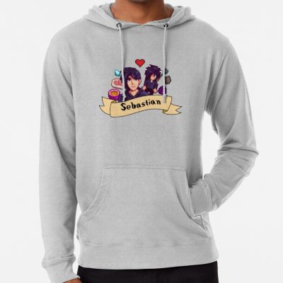 ssrcolightweight hoodiemensheather greyfrontsquare productx1000 bgf8f8f8 3 - Stardew Valley Store