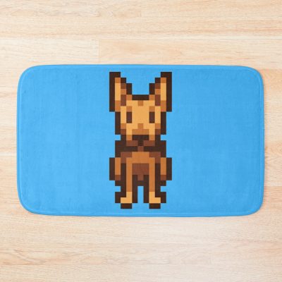 Stardew Valley Dog Sitting Bath Mat Official Stardew Valley Merch