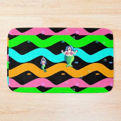 Stardew Valley Mermaids Bath Mat Official Stardew Valley Merch