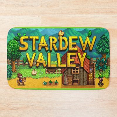 Stardew Valley Intro Bath Mat Official Stardew Valley Merch