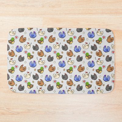 Chickens Bath Mat Official Stardew Valley Merch