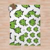 Green Junimo Stardew Valley Throw Blanket Official Stardew Valley Merch