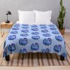 Stardew Valley Pixel Blue Chicken Throw Blanket Official Stardew Valley Merch
