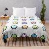 Stardew Valley Pastel Junimos Throw Blanket Official Stardew Valley Merch