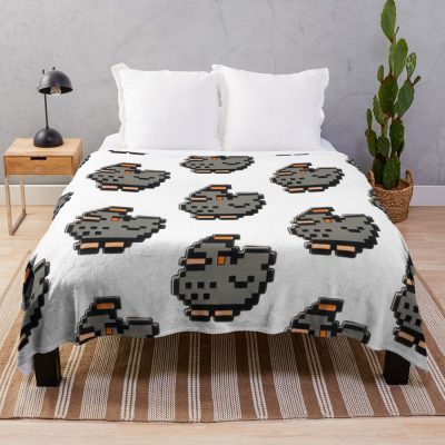 Stardew Valley Void Chicken Throw Blanket Official Stardew Valley Merch