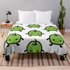 Green Junimo Stardew Valley Throw Blanket Official Stardew Valley Merch