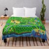 Stardew Valley Map Throw Blanket Official Stardew Valley Merch