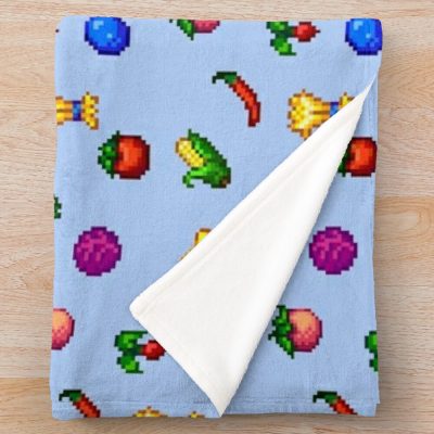 Stardew Valley Summer Crops Bundle Throw Blanket Official Stardew Valley Merch