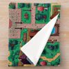 Stardew Valley Town Map Throw Blanket Official Stardew Valley Merch