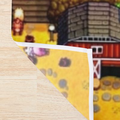 Stardew Valley Map Shower Curtain Official Stardew Valley Merch