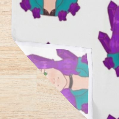 Stardew Valley Amethyst Abigail Shower Curtain Official Stardew Valley Merch