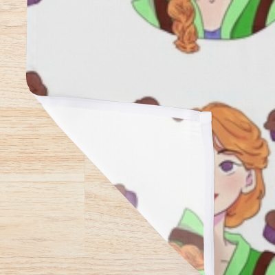 Stardew Valley Poppyseed Muffin Leah Shower Curtain Official Stardew Valley Merch