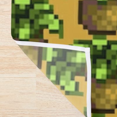 Stardew Valley Pixel Horseradish Shower Curtain Official Stardew Valley Merch