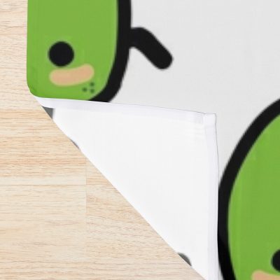 Green Junimo Stardew Valley Shower Curtain Official Stardew Valley Merch