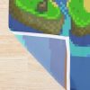 Stardew Valley Map Shower Curtain Official Stardew Valley Merch