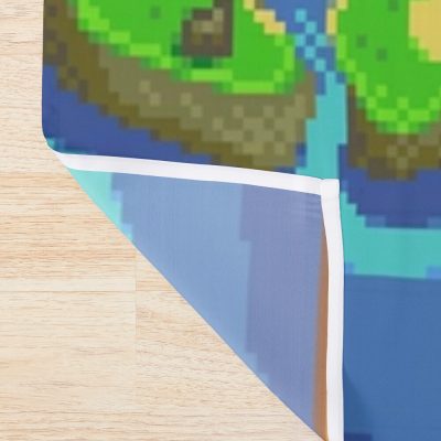 Stardew Valley Map Shower Curtain Official Stardew Valley Merch