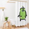 Green Junimo Stardew Valley Shower Curtain Official Stardew Valley Merch