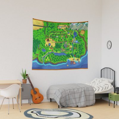 Stardew Valley Map Tapestry Official Stardew Valley Merch
