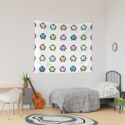 Stardew Valley Pastel Junimos Tapestry Official Stardew Valley Merch